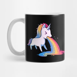 Unicorn Puking Rainbow Mug